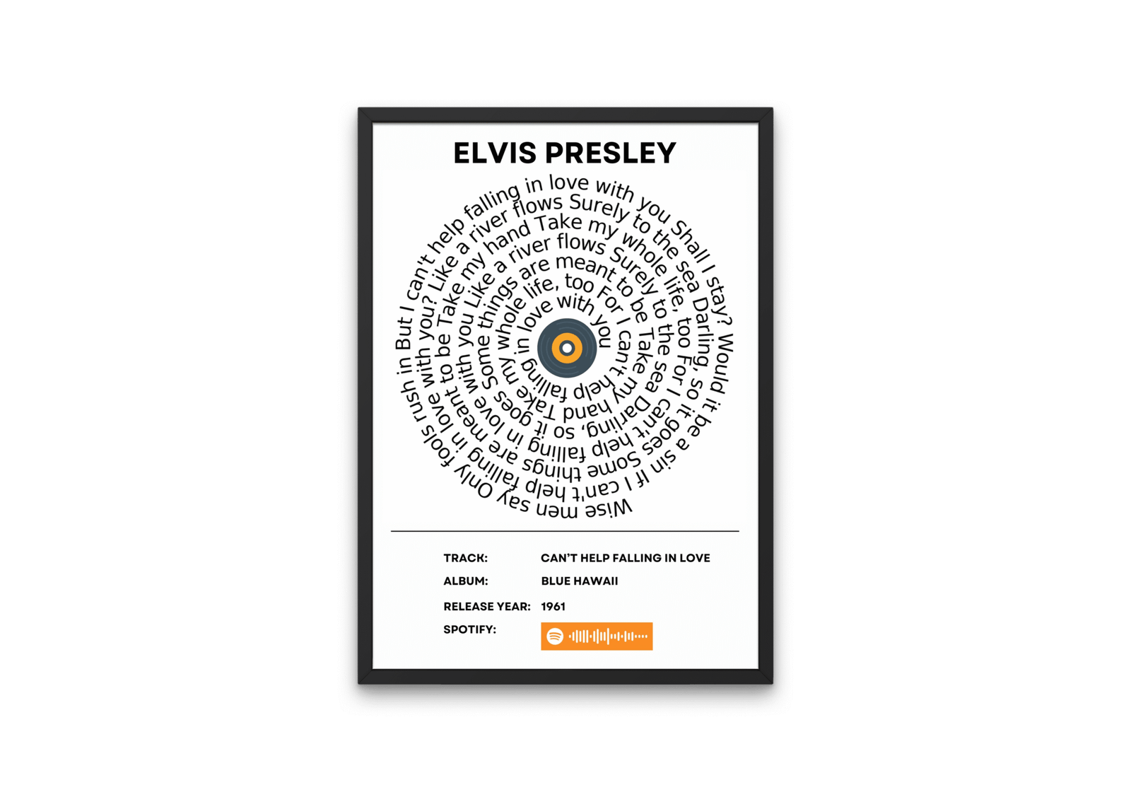 Elvis Presley - Cant help falling in love