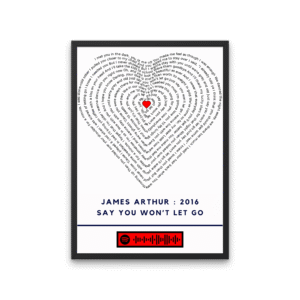 James Arthur - Say you wont let go