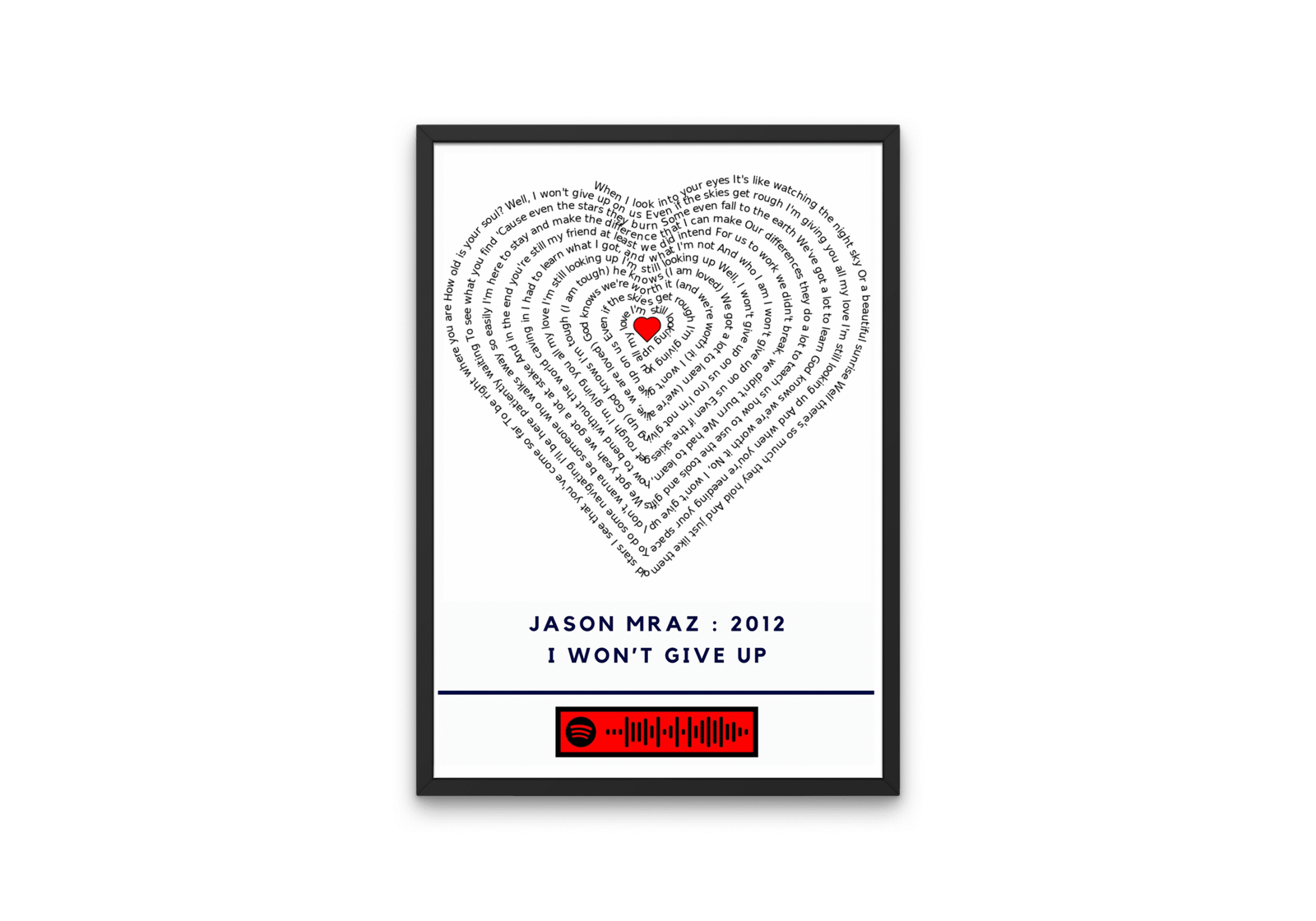 Jason Mraz - I wont give up