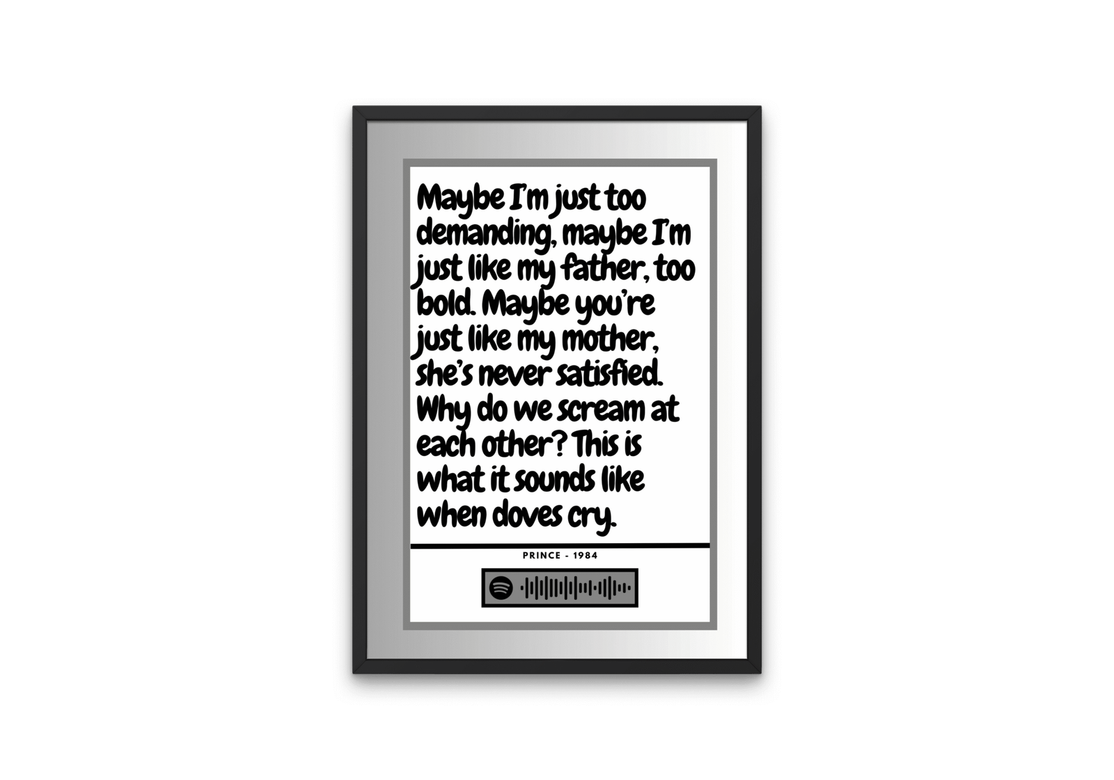 Prince - When doves cry