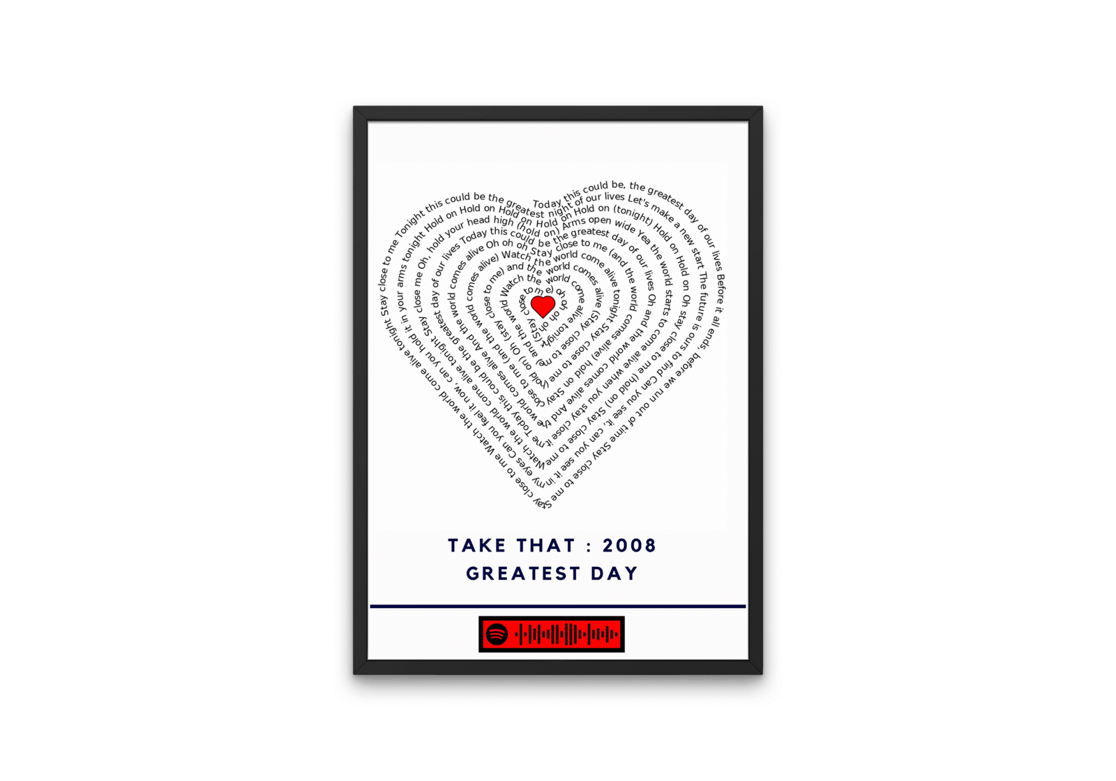 Take That - Greatest day